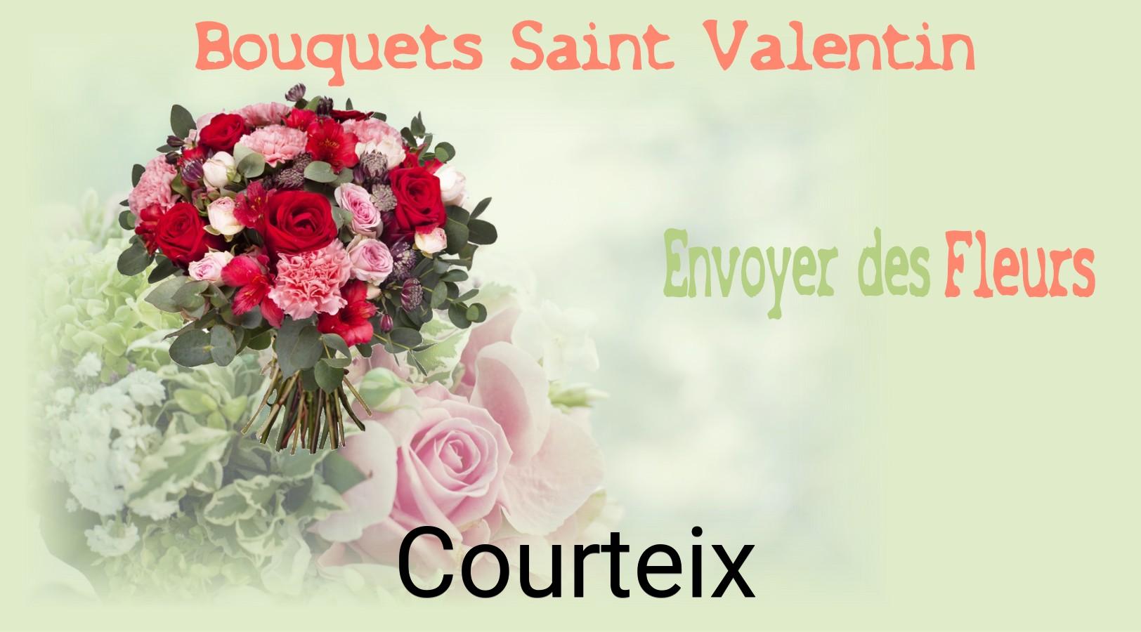 Roses de Saint-Valentin livrées à Courteix